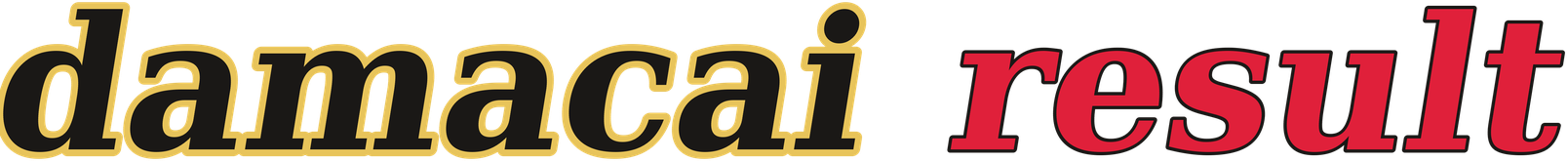 damacai result logo